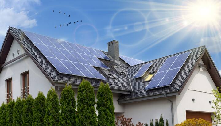 Mesa residential solar panel installations